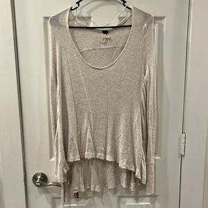 Free People lightly worn, long sleeve top